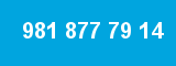 981 877 79 14